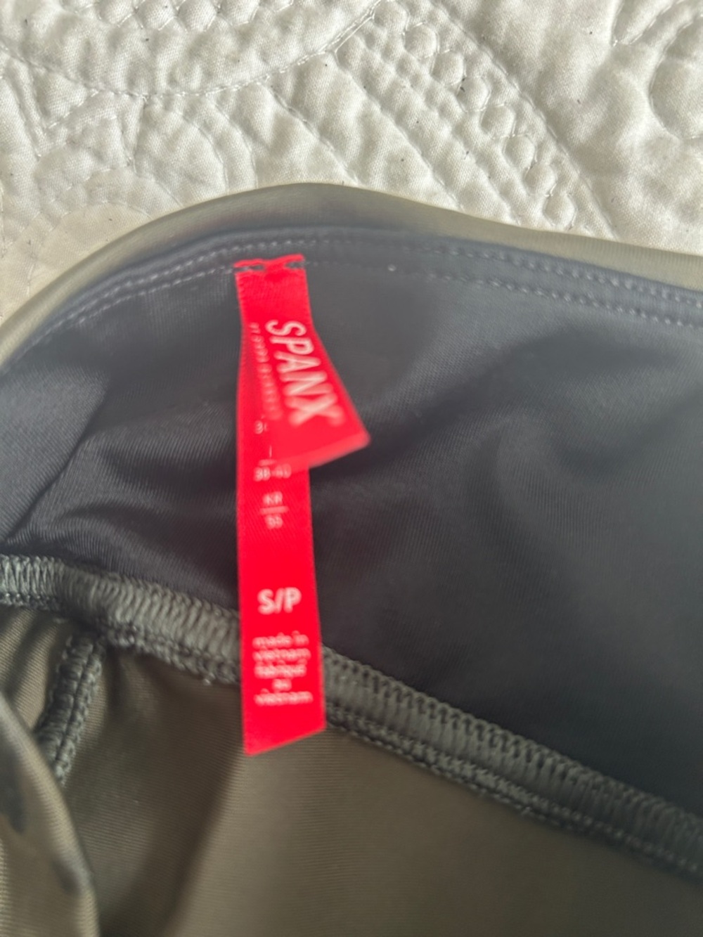 SPANX Olive Camo High-Waist Leggings - Picture 2 of 5